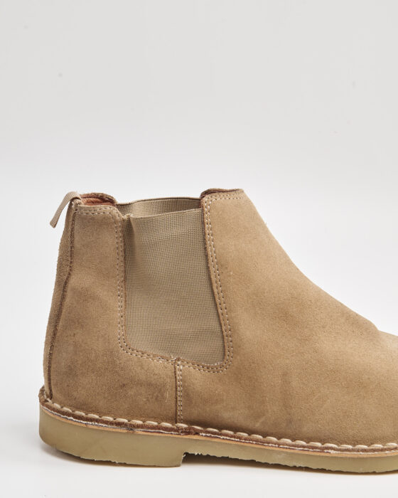 Мужские замшевые ботинки челси — фото 4