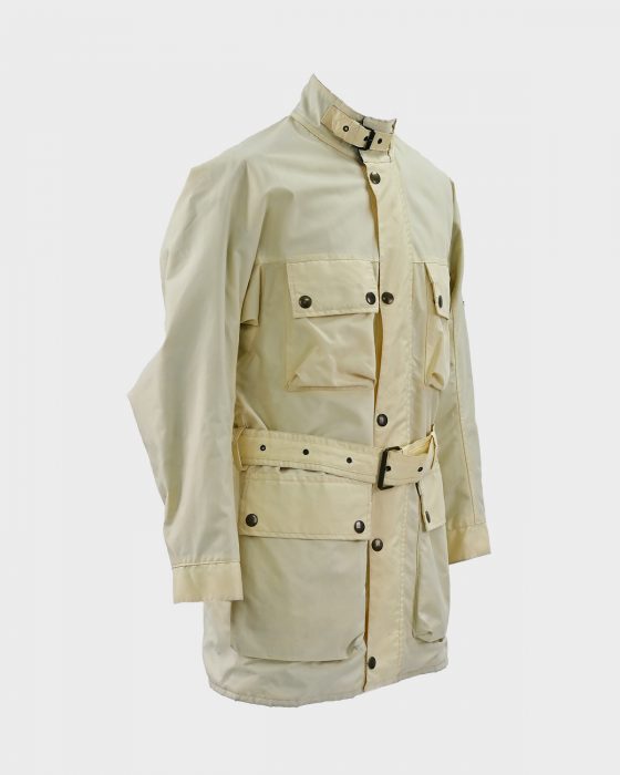 Винтажная мужская бежевая курка Belstaff — изображение 2