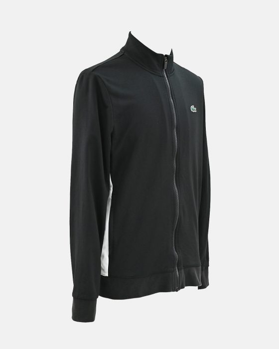 Мужская черная толстовка Lacoste — изображение 2