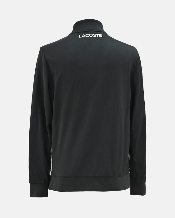 Мужская черная толстовка Lacoste — изображение 4