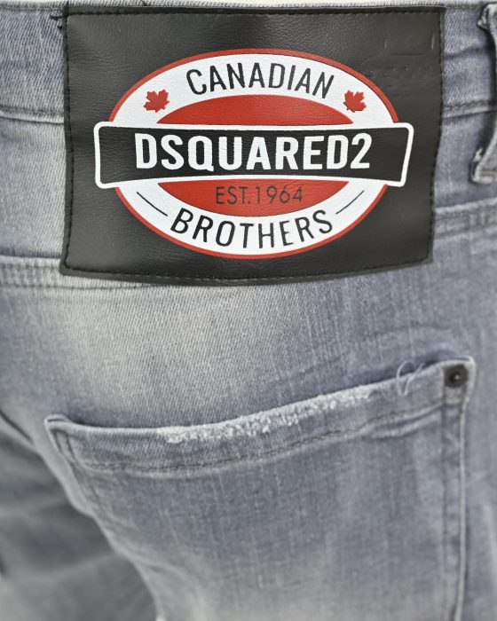 Мужские серые джинсы Dsquared2 — изображение 4
