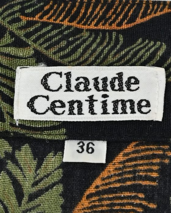 Рубашка Claude Centime из 100% хлопка с тропическим принтом — изображение 5