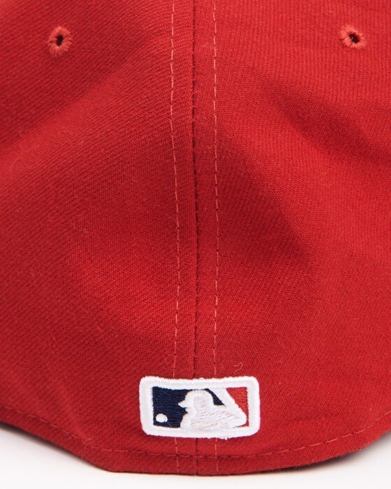 Красная мужская бейсболка New Era New Era — фото 3