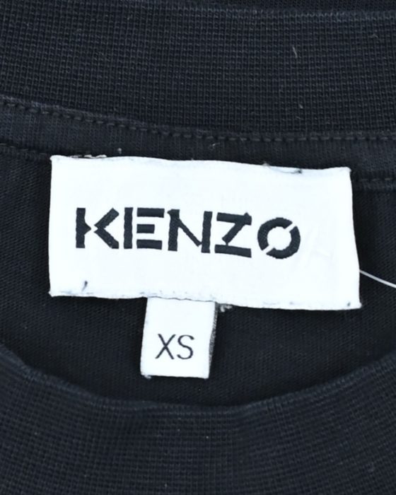 Черное платье-футболка KENZO с тигром — изображение 4
