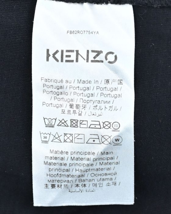 Черное платье-футболка KENZO с тигром — изображение 6