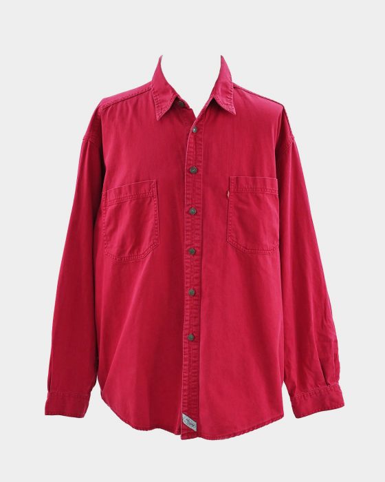 Мужская винтажная рубашка Levi's из хлопка
