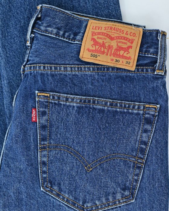 Классические мужские джинсы Levi’s 505 — изображение 4