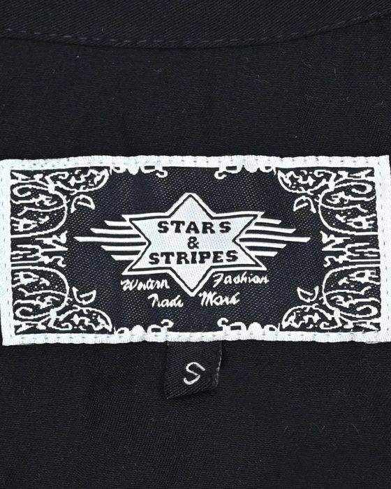 Винтажная женская блузка с оригинальным дизайном Stars&Stripes — изображение 5