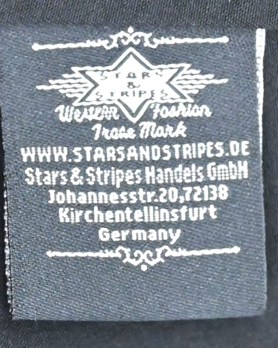 Винтажная женская блузка с оригинальным дизайном Stars&Stripes — изображение 7