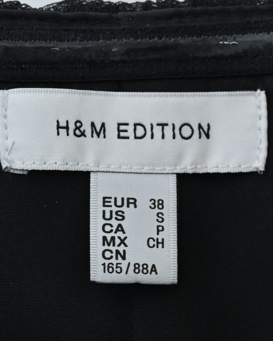Черная блуза H&M Edition — изображение 5