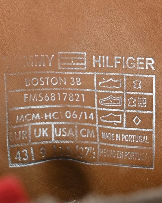 Мужские ботинки Tommy Hilfiger из замши — изображение 6