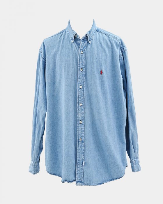 Мужская рубашка Ralph Lauren из денима