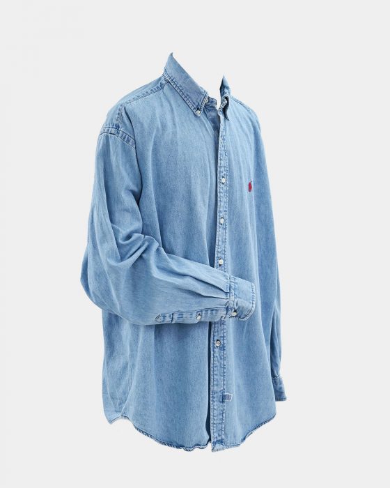 Мужская рубашка Ralph Lauren из денима — изображение 3
