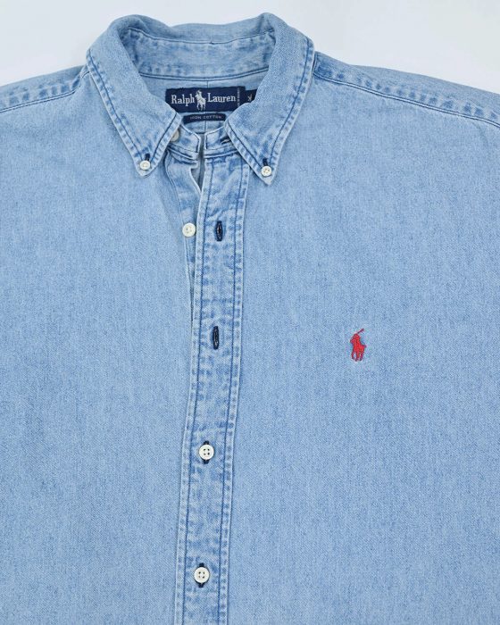 Мужская рубашка Ralph Lauren из денима — изображение 5