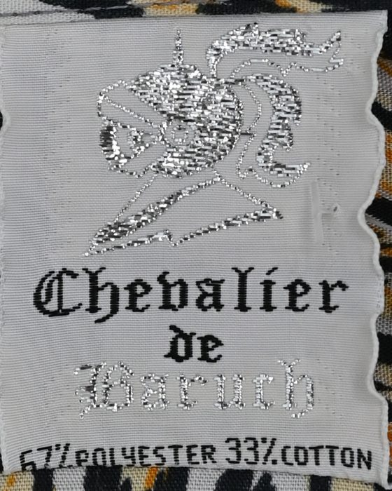 Эффектная винтажная женская рубашка Chevalier de Baruch — изображение 5