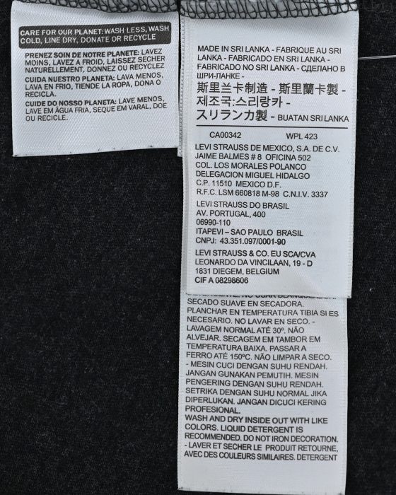 Мужская футболка Levi's с фирменным принтом — изображение 6