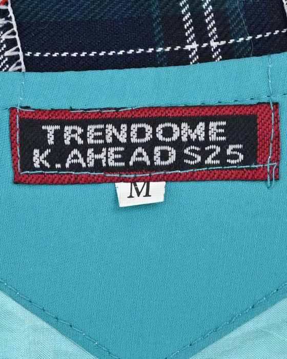 Бирюзовая женская куртка с капюшоном TRENDOME — изображение 6