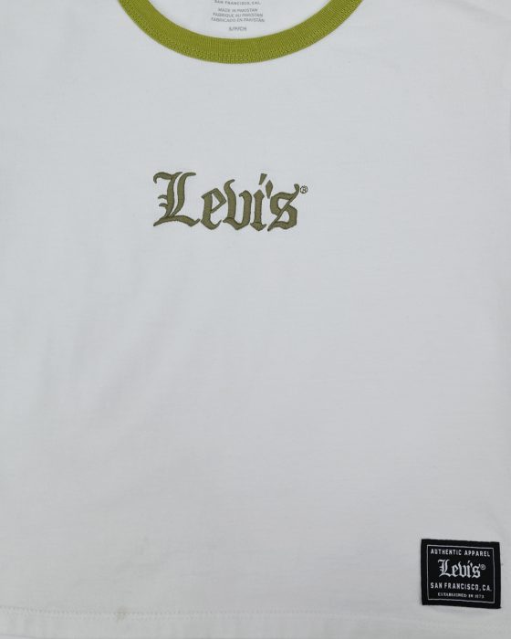 Женская укороченная футболка Levi’s — изображение 7