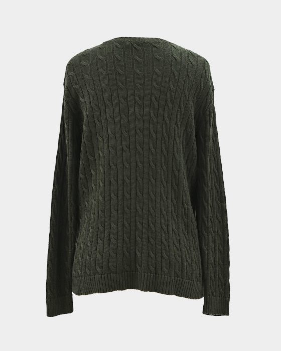 Оливковый свитер Ralph Lauren — изображение 3