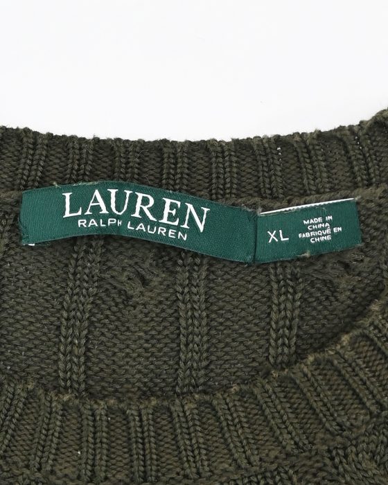 Оливковый свитер Ralph Lauren — изображение 6