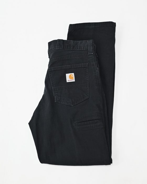 Мужские черные джинсы Carhartt — изображение 4