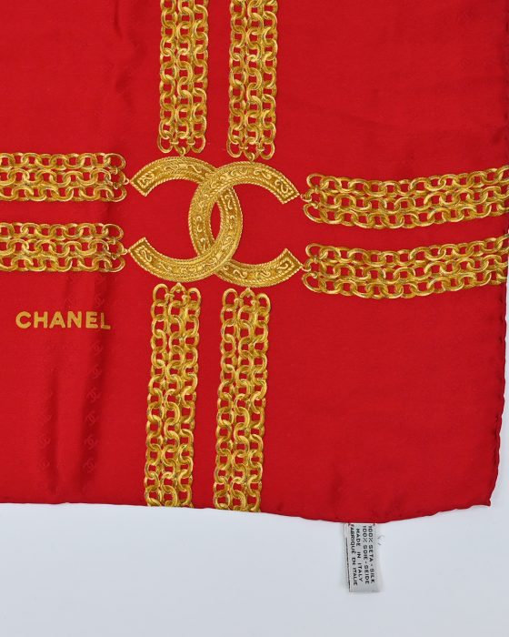 Шелковый платок CHANEL — изображение 5