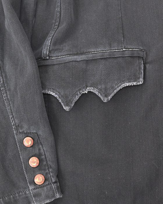 Черный мужской пиджак Met in Jeans — изображение 4