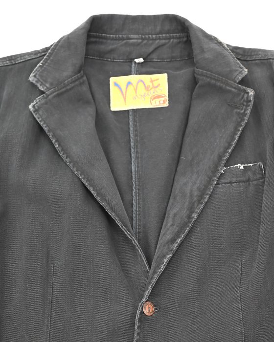 Черный мужской пиджак Met in Jeans — изображение 5