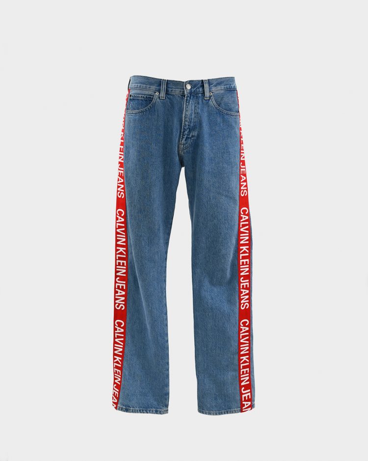 Джинсы Calvin Klein с лампасами