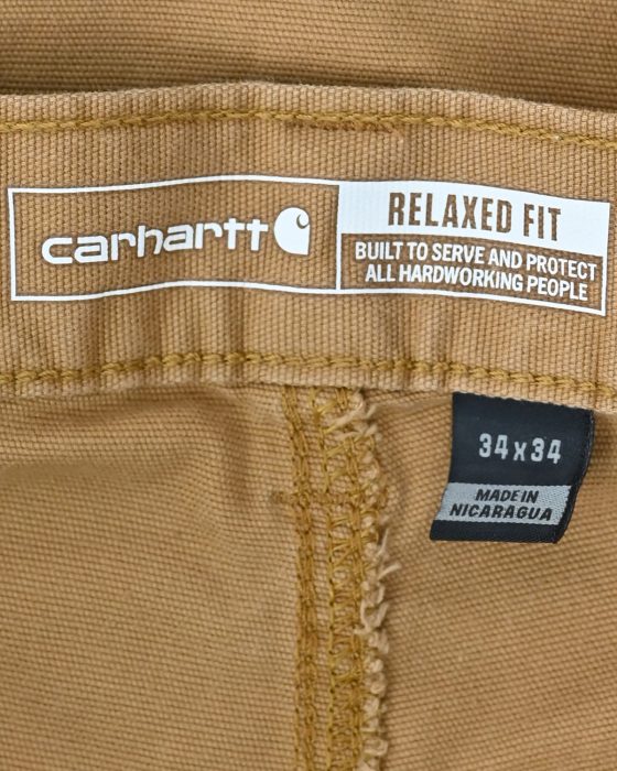 Мужские бежевые брюки Carhartt — изображение 7