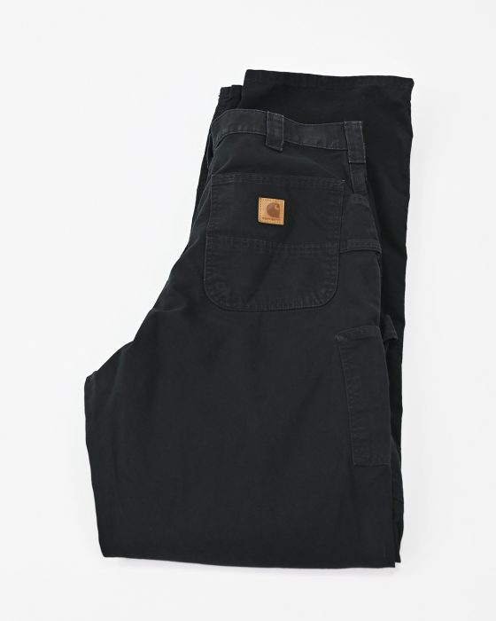 Мужские черные джинсы Carhartt — изображение 4