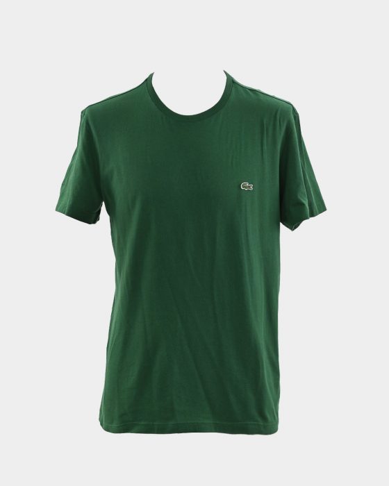 Мужская зелёная футболка Lacoste