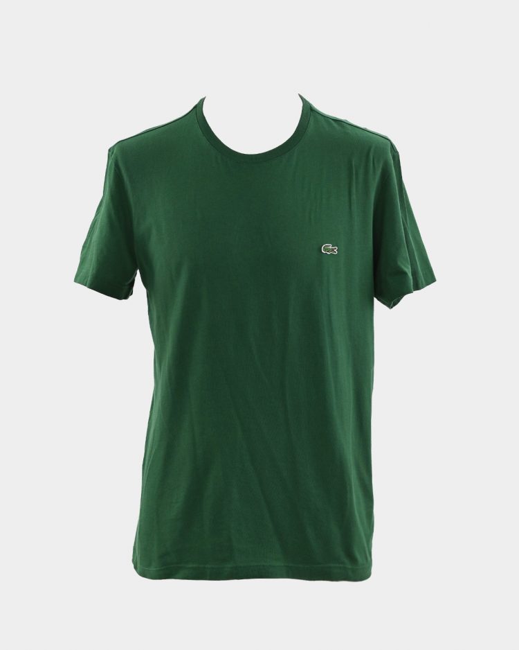 Мужская зелёная футболка Lacoste