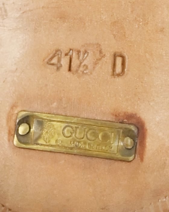 Мужские замшевые лоферы Gucci — изображение 9