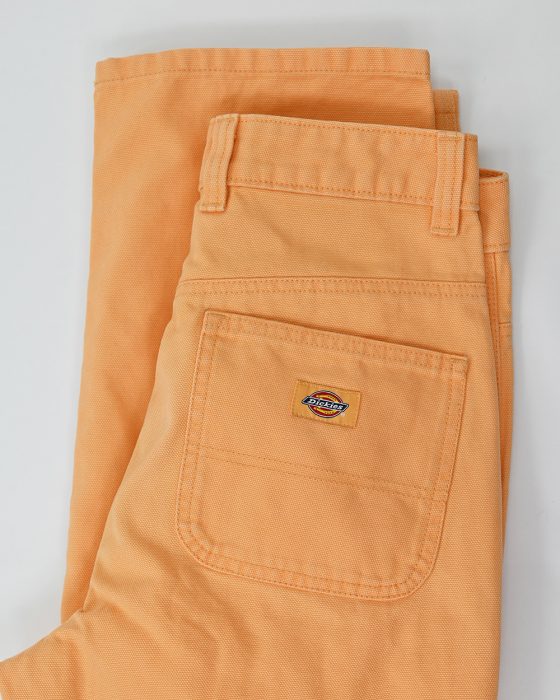 Женские оранжевые джинсы от Dickies — изображение 4