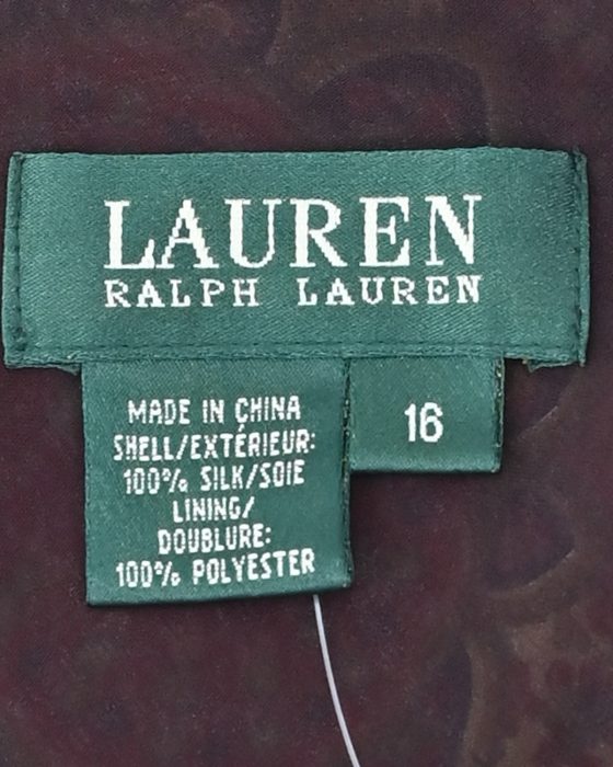 Женская шелковая блузка Ralph Lauren — изображение 4