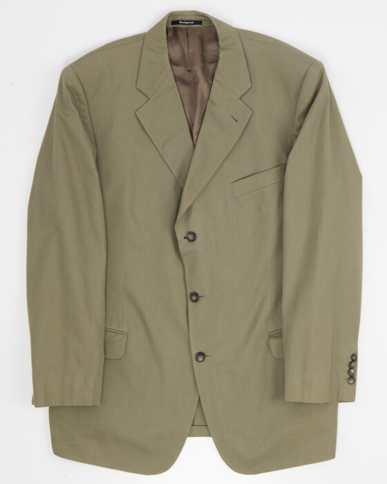 Мужской оливковый пиджак Burberry Burberry