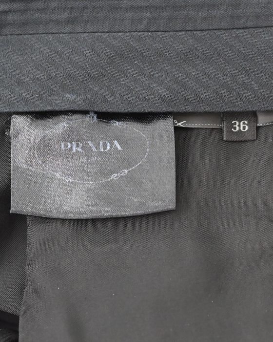 Черные классические брюки Prada — изображение 7