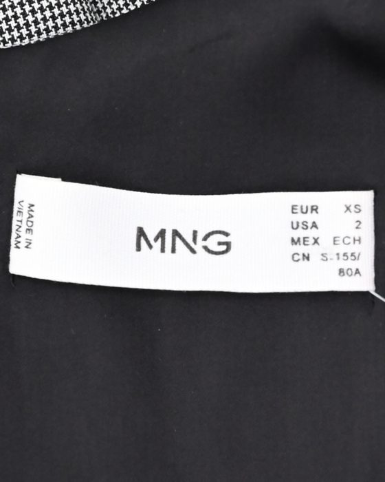 Серое платье без рукавов с поясом MNG (Mango) — изображение 4