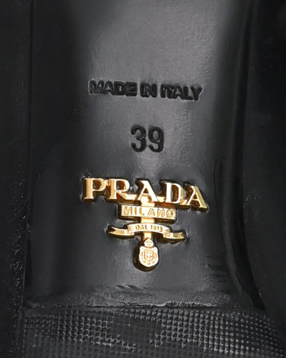 Черные женские туфли PRADA Milano — изображение 9