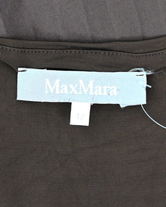 Коричневое платье MaxMara — изображение 4