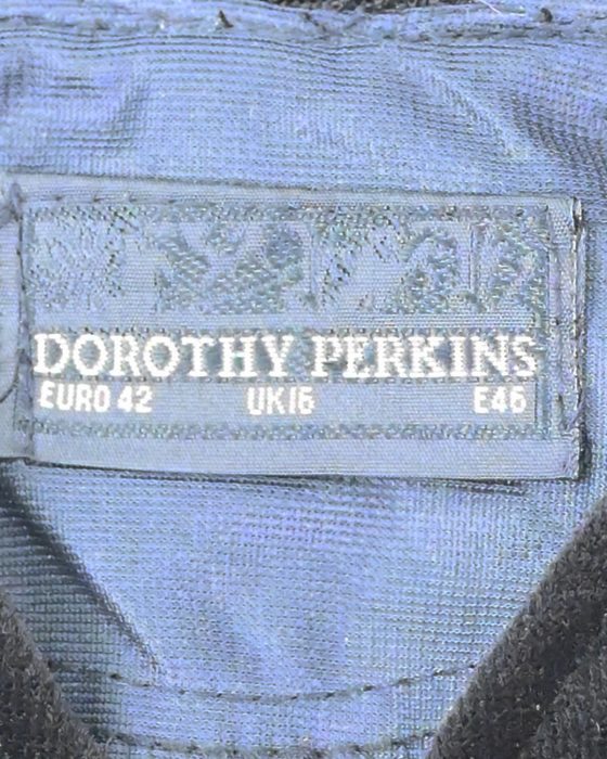 Черное бархатное платье Dorothy Perkins — изображение 4