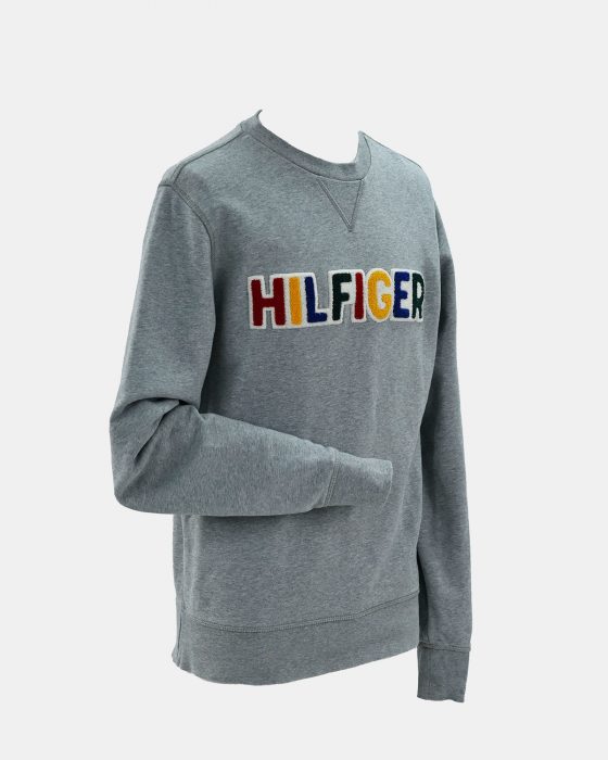 Толстовка Tommy Hilfiger с объемной вышивкой логотипа — изображение 3