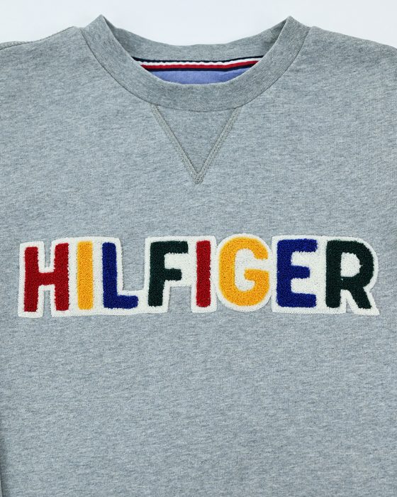 Толстовка Tommy Hilfiger с объемной вышивкой логотипа — изображение 5
