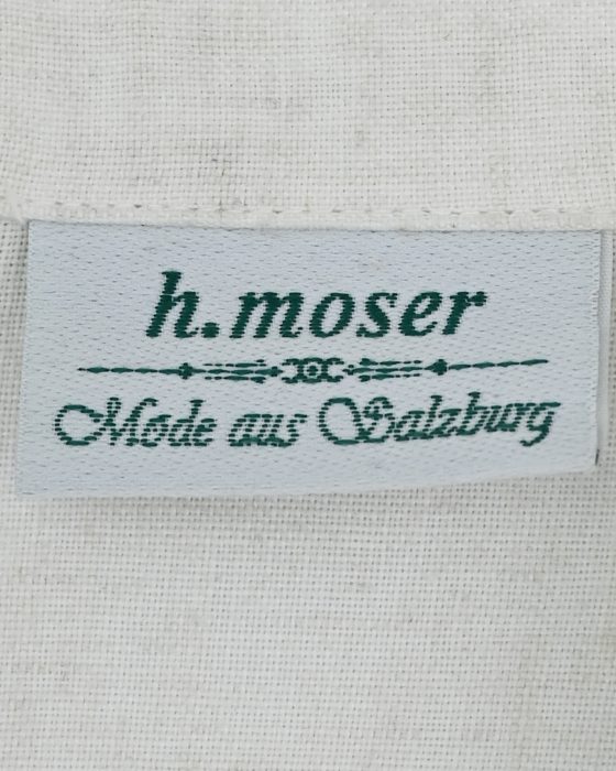 Льняная блуза с вышивкой h.moser — изображение 6