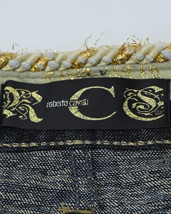 Джинсовая мини-юбка Roberto Cavalli — изображение 6