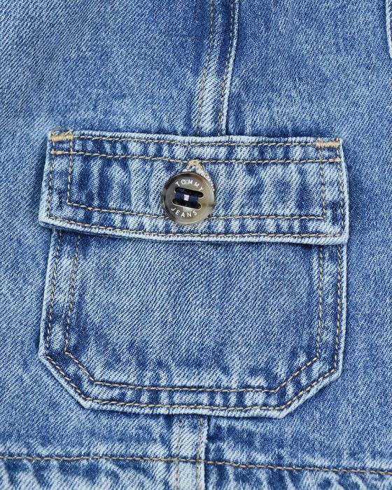 Джинсовый сарафан-комбинезон Tommy Jeans — изображение 6