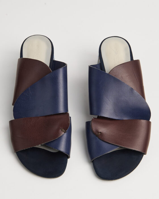 Босоножки NR Rapisardi с плетёным каблуком — фото 3