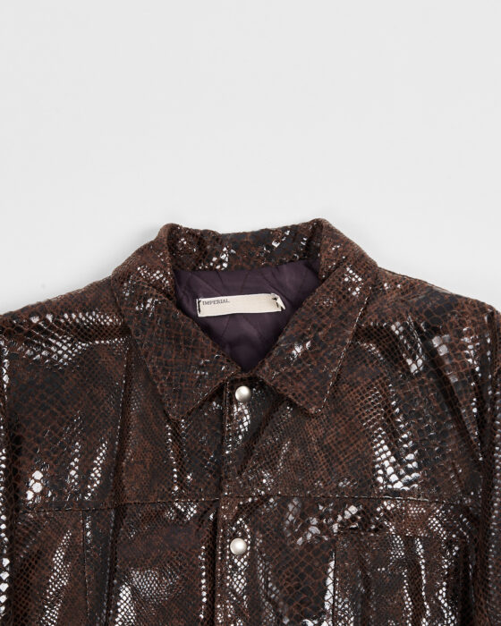 Винтажная куртка Imperial из кожи Imperial — фото 3