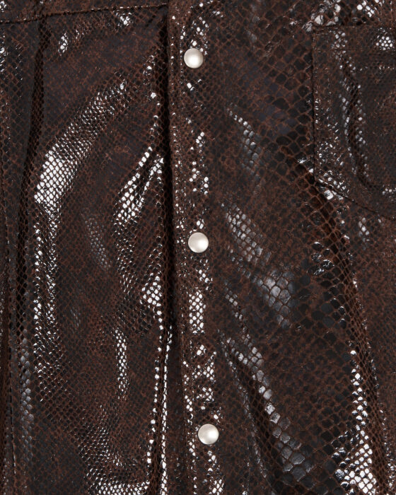 Винтажная куртка Imperial из кожи Imperial — фото 4